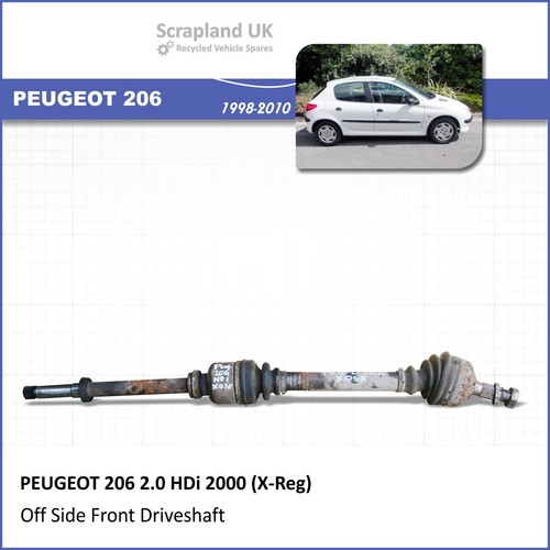 Peugeot 206 hdi - 2.0, off