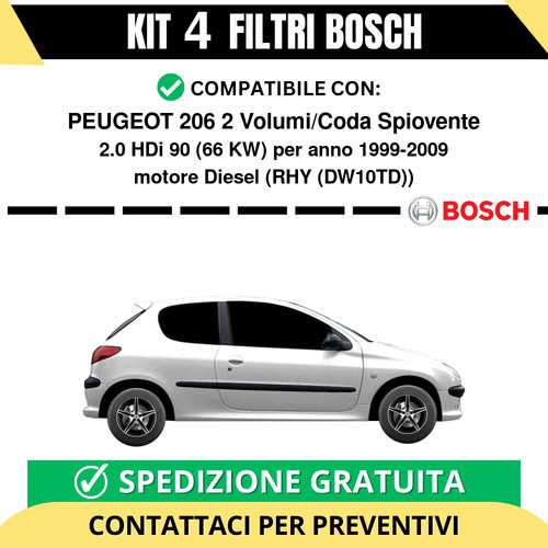 Kit bosch filtri - bosch, tagliando