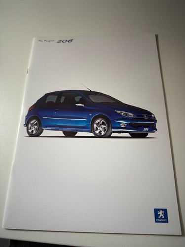 Peugeot 206 brochure 2004 - peugeot,