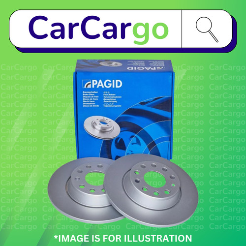Pagid vented front brake discs - pagid,